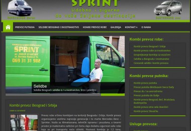 Seo optimizacija i izrada sajta za kombi prevoz