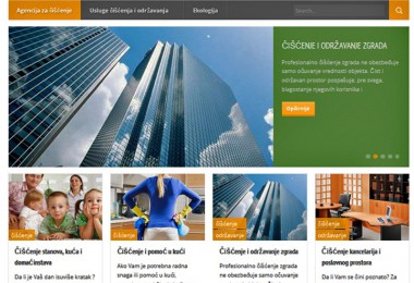 Agencija za čišćenje – izrada i optimizacija sajta