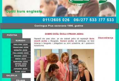 Skola stranih jezika – optimizacija sajta