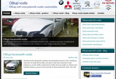 Seo i izrada sajta – otkup polovnih vozila